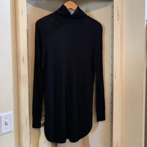 Pink Rose Medium  Black Dress Shirt